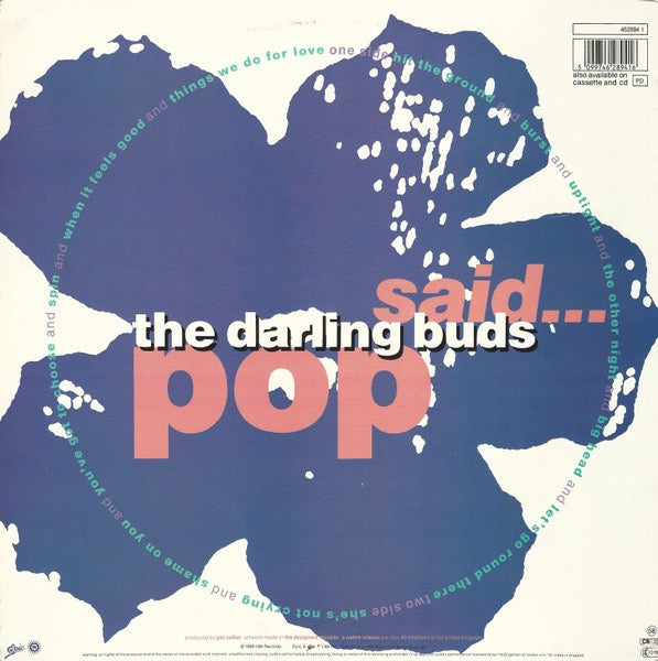 The Darling Buds - Pop (Vinyl LP, Epic, 1988) EX / EX