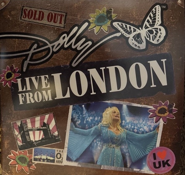Dolly Parton – Live from London (Vinyl LP, Dolly Records, 2009) – Mint / Sealed