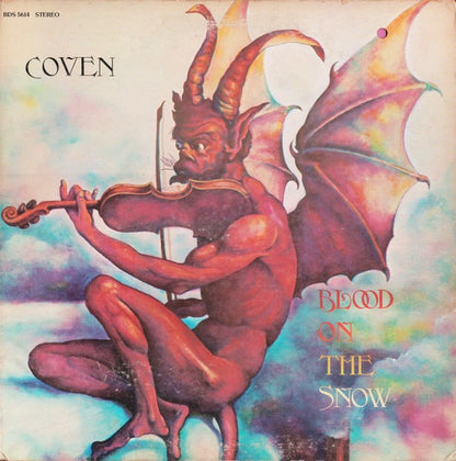 Coven - Blood on the Snow (Vinyl LP, Buddha,  USA, 1971) - EX / EX
