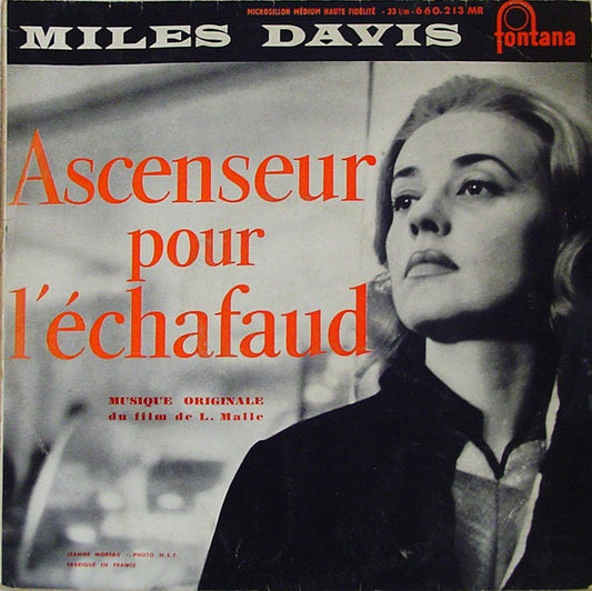 Miles Davis – Ascenseur Pour L'Échafaud (2x Vinyl LP, Fontana, 1958) – NM / NM