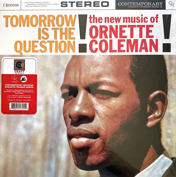 Ornette Coleman – Tomorrow Is the Question! (Vinyl LP, Craft Recordings, 2021 Reissue) – Mint / Sealed