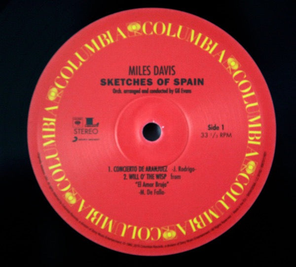 Miles Davis – Sketches of Spain (Vinyl LP, Columbia,) – NM / NM