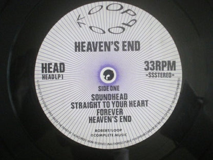 Loop – Heaven’s End (Vinyl LP, Head Records, 1987) – EX / EX