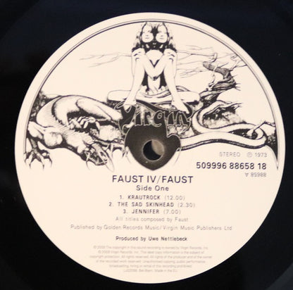 Faust - IV (Vinyl LP, Virgin, 2009) - Near Mint