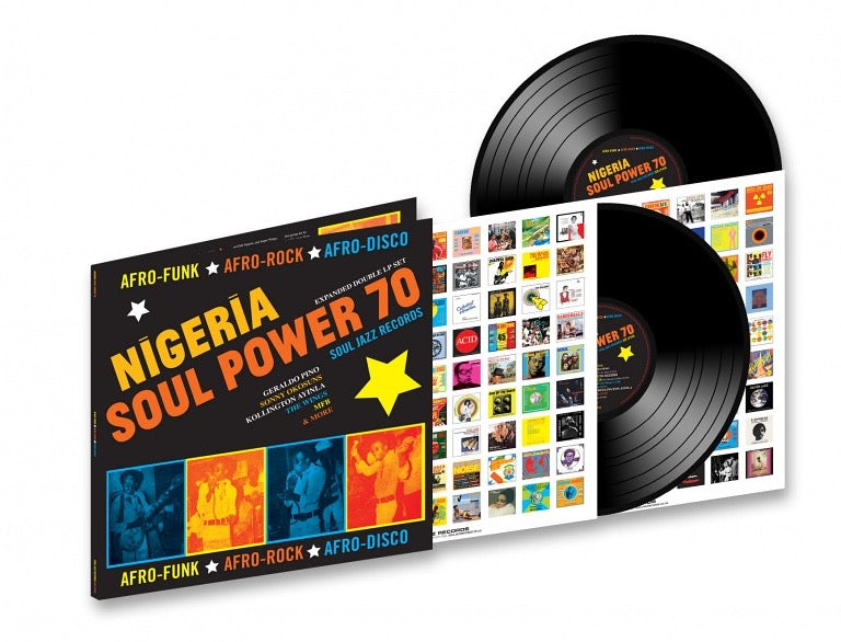 various artists NIGERIA SOUL POWER 2-LP Soul Jazz vinyl mint & sealed