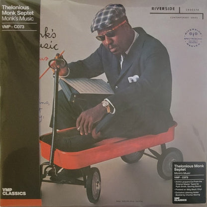 Thelonious Monk Septet – Monk's Music (Vinyl LP, Riverside Records / Craft Recordings, 2024 Original Jazz Classics Reissue) – Mint / Sealed