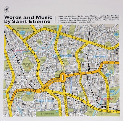 Saint Etienne - More Words and Music by (Green and Black Splatter Vinyl LP,  Heavenly, 2020) - Near Mint