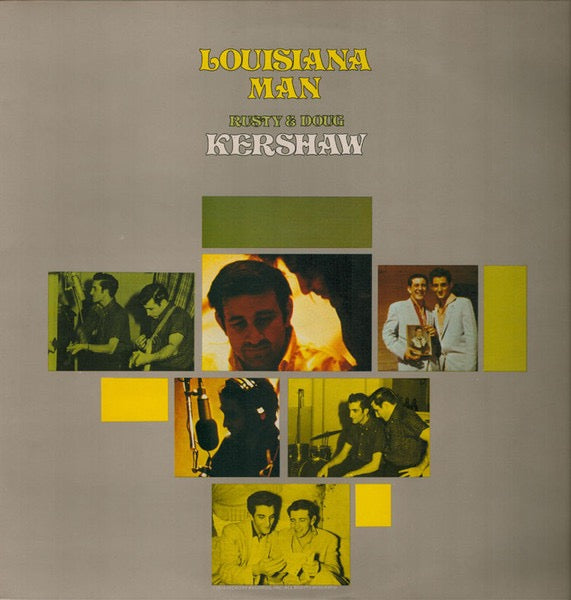 Rusty & Doug Kershaw - Louisiana Man (Vinyl LP,  DJM, 1974) - EX / EX