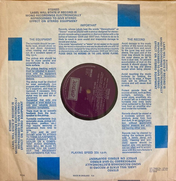 Ann Peebles – I Can't Stand the Rain (Vinyl LP, London Records, 1974) – EX / NM