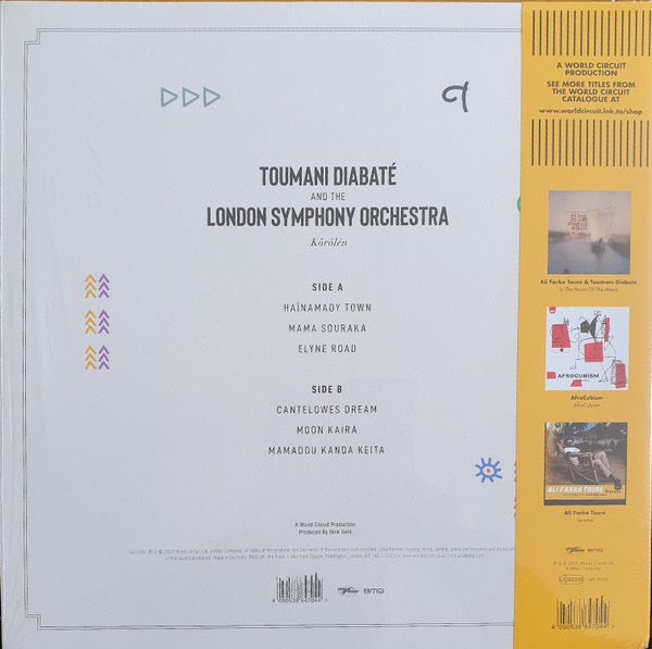 Toumani Diabaté & The London Symphony Orchestra – Kôrôlén (Vinyl LP, World Circuit) – Mint / Sealed