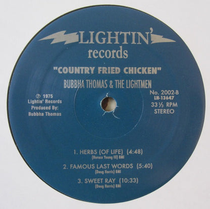 Bubbha Thomas & the Lightmen Country Fried Chicken LP Lightin' 23
