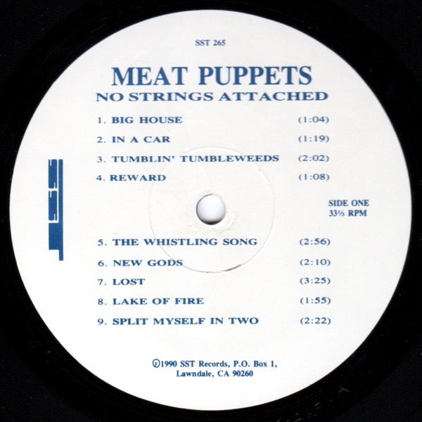 Meat Puppets – No Strings Attached (Vinyl 2xLP, SST Records, 1990) – Near Mint