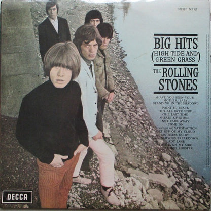 The Rolling Stones - Big Hits [High Tide and Green Grass] (Vinyl LP, Decca , 1974, with poster) - EX / EX