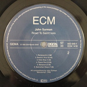 John Surman Road to Saint Ives LP ECM EX/.NM