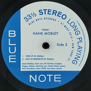 Hank Mobley Poppin' LP Blue Note Tonę Poet Mint & Sealed