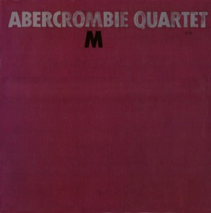 Abercrombie Quartet M LP ECM EX/EX