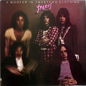 Sparks A Woofer In Tweeter's Clothing LP Bearsville 1972 EX/EX