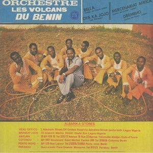 Orchestre les Volcans Du Benin Vol. 1 LP