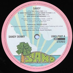 Sandy Denny Sandy LP Island 2022 g/f mint & sealed