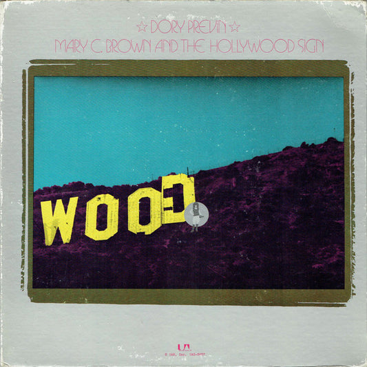Dory Previn – Mary C. Brown and the Hollywood Sign (Vinyl LP, United Artists, 1972) – EX / EX