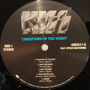 Kiss Creatures of the Night LP half speed master Mint Vinyl