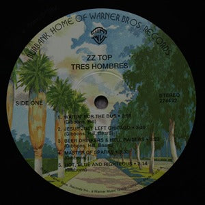 ZZ Tres Hombres LP Warners 180g mint & sealed