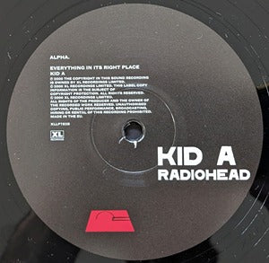 Radiohead Kid A 2-LP XL Recordings Mint & Sealed