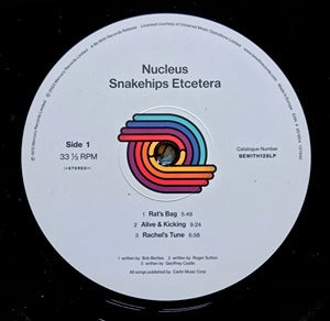 Nucleus Snakehips Etcetera LP Be With Mint & Sealed