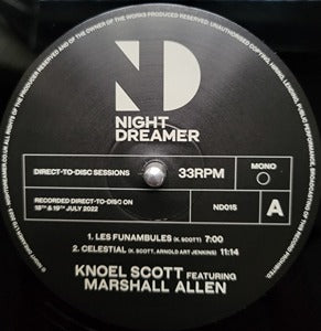 Knoel Scott Marshall Allen Celestial LP Night Dreamer Mint & Sealed