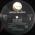 Pat Metheny Secret Story 2-LP Geffen EX/EX