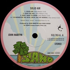 John Martyn Solid Air LP Island mint & sealed vinyl