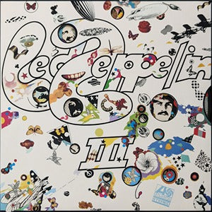 Led Zeppelin III LP Atlantic mint & sealed